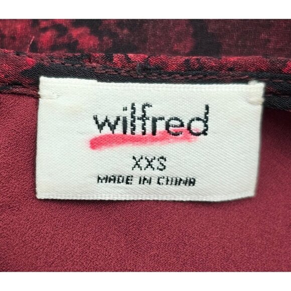 Women's - Aritzia Wilfred Beaune Pleated Wrap Midi Dress, Size XXS - Picture 6 of 8